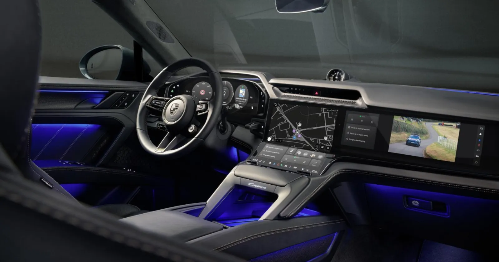 Porsche Cayenne Electric Cabin