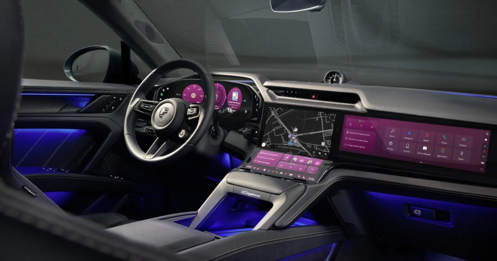 Porsche Cayenne Electric Cabin