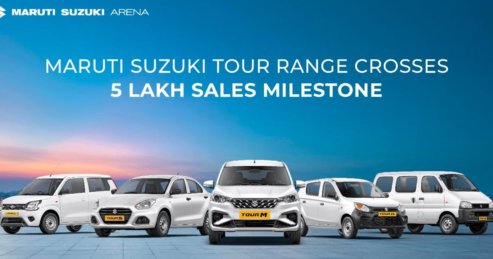 Maruti Suzuki Tour Range Completes This Milestone
