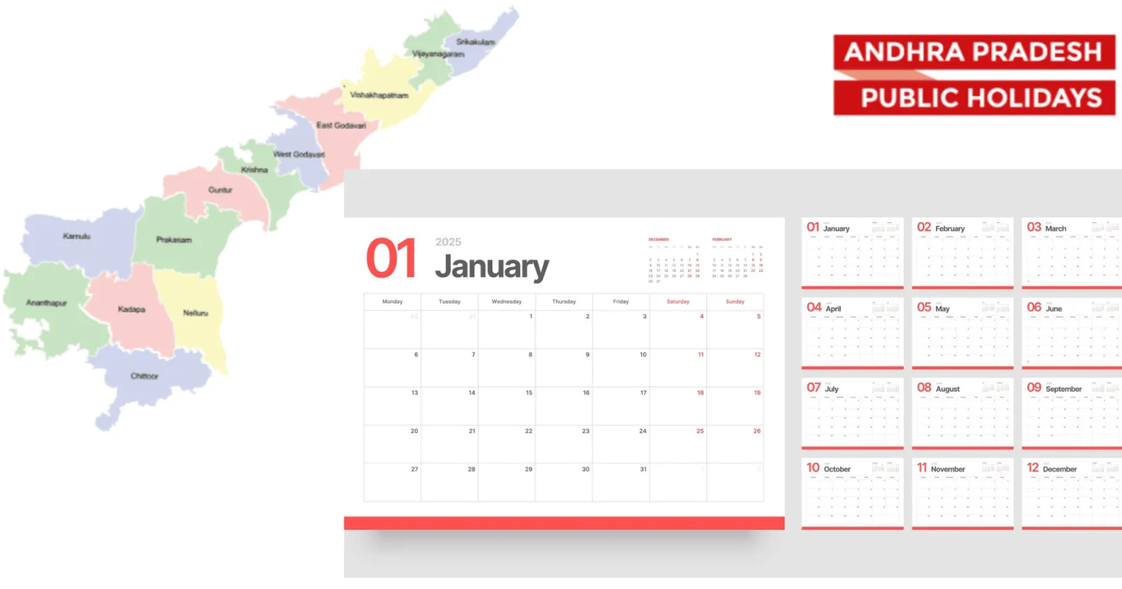 Andhra Pradesh Public Holidays 2025
