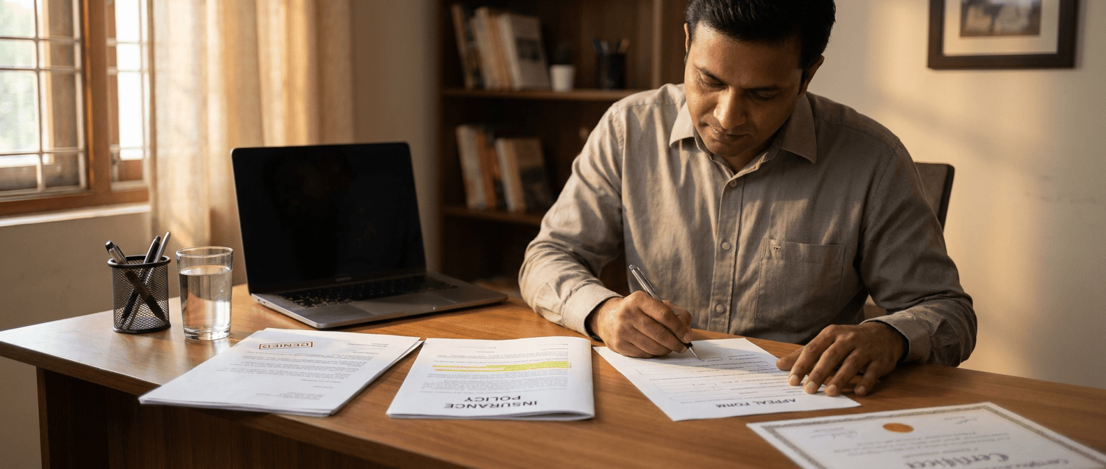 Can you appeal a denied car insurance claim if you chose the wrong NCB?