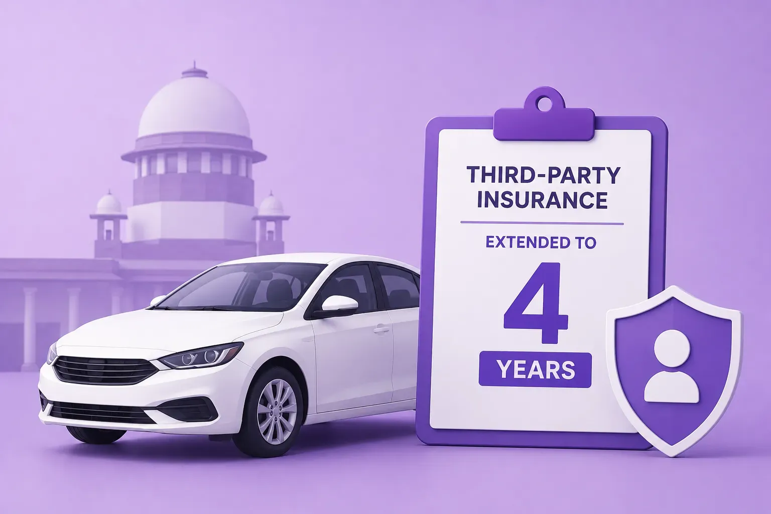 Supreme Court Extends Third-Party Insurance for New Cars to Four Years