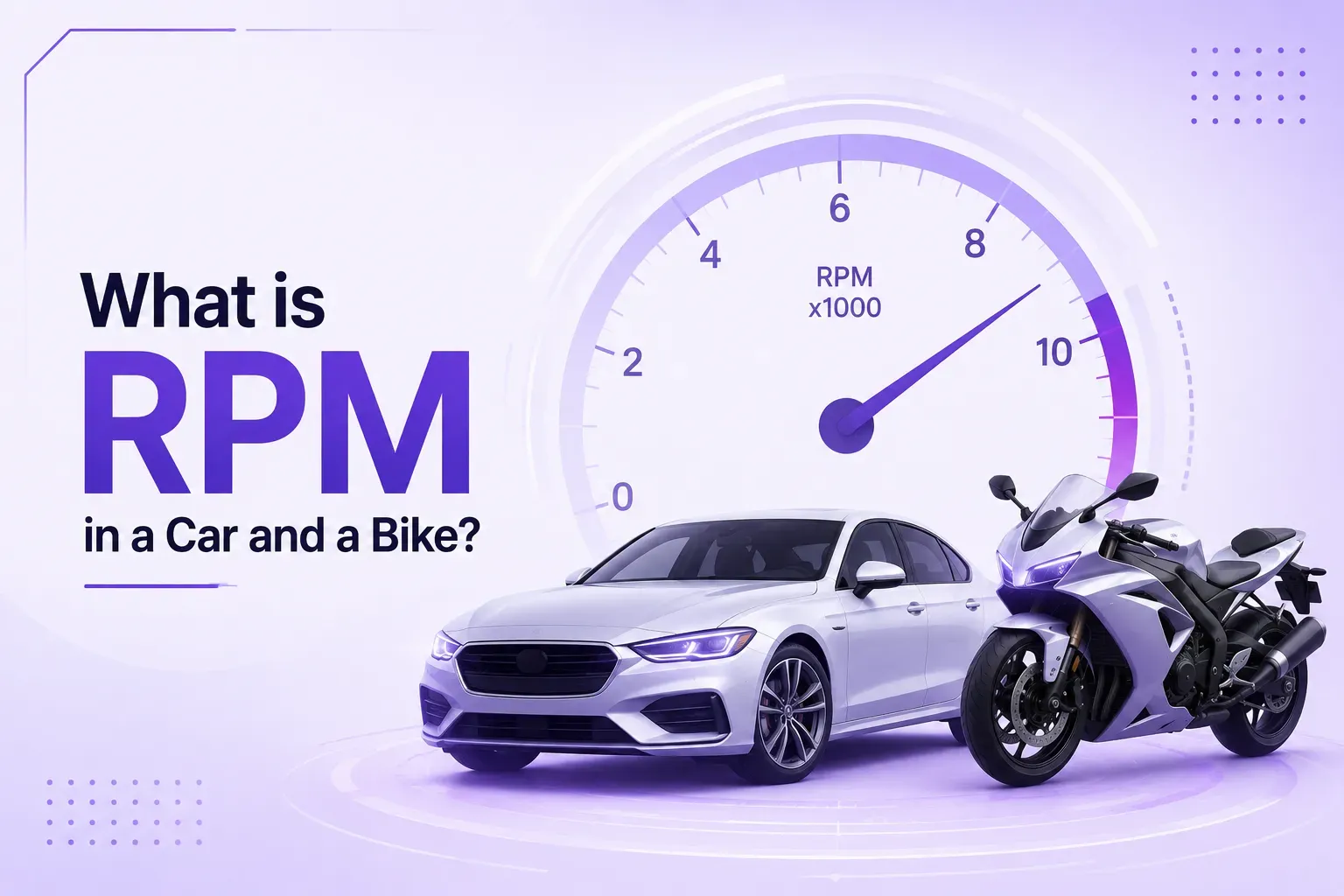 What is RPM in a Car and a Bike