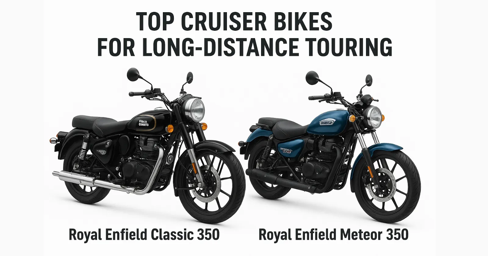 Top Cruiser Bikes for Long-Distance Touring