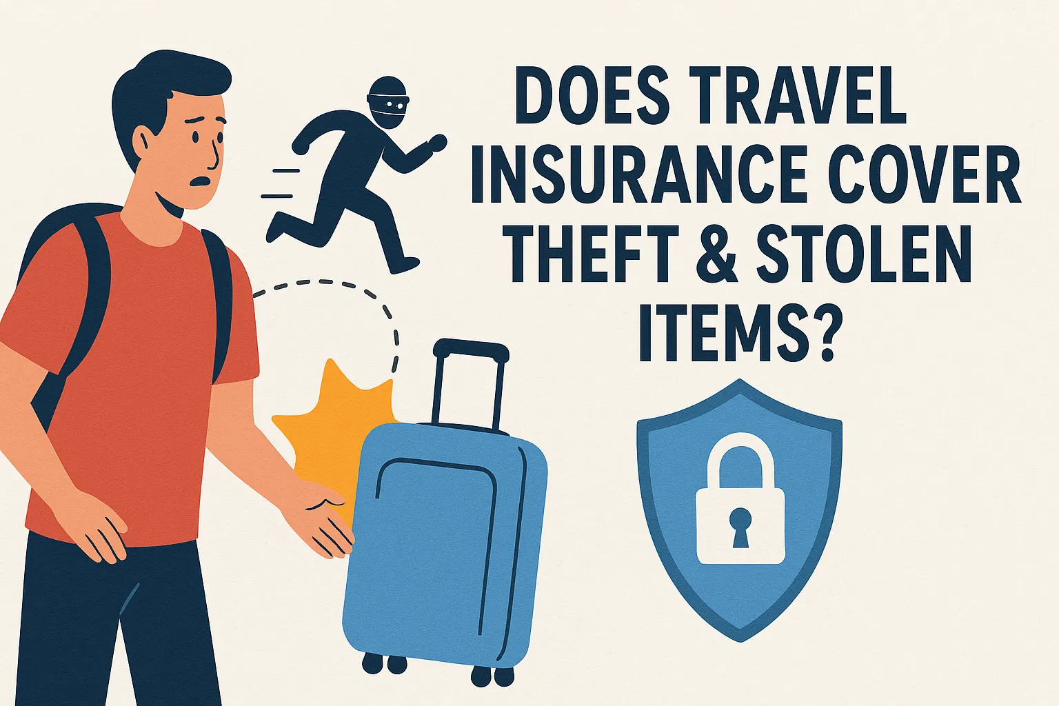 Does Travel Insurance Cover Theft & Stolen Items