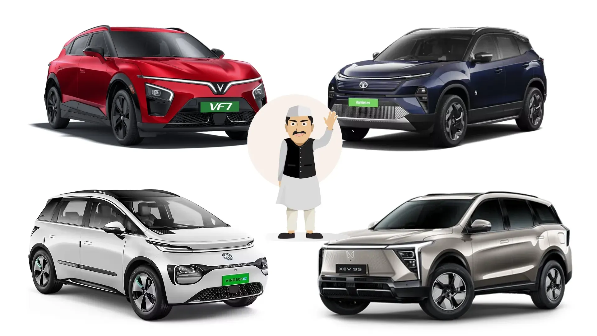 5 Electric Cars Indian Ministers Should Consider Over Petrol/Diesel Vehicles