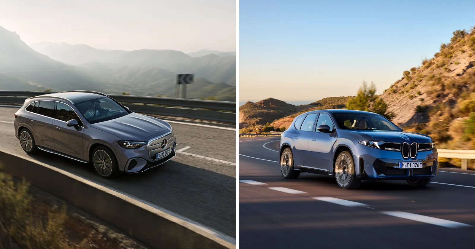 Mercedes-Benz GLC EV vs BMW iX3: Specifications Compared