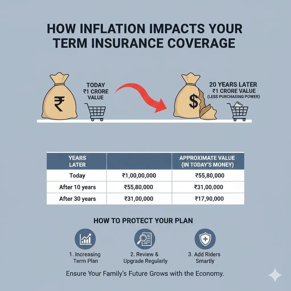How Inflation Impacts Your Term Insurance Coverage