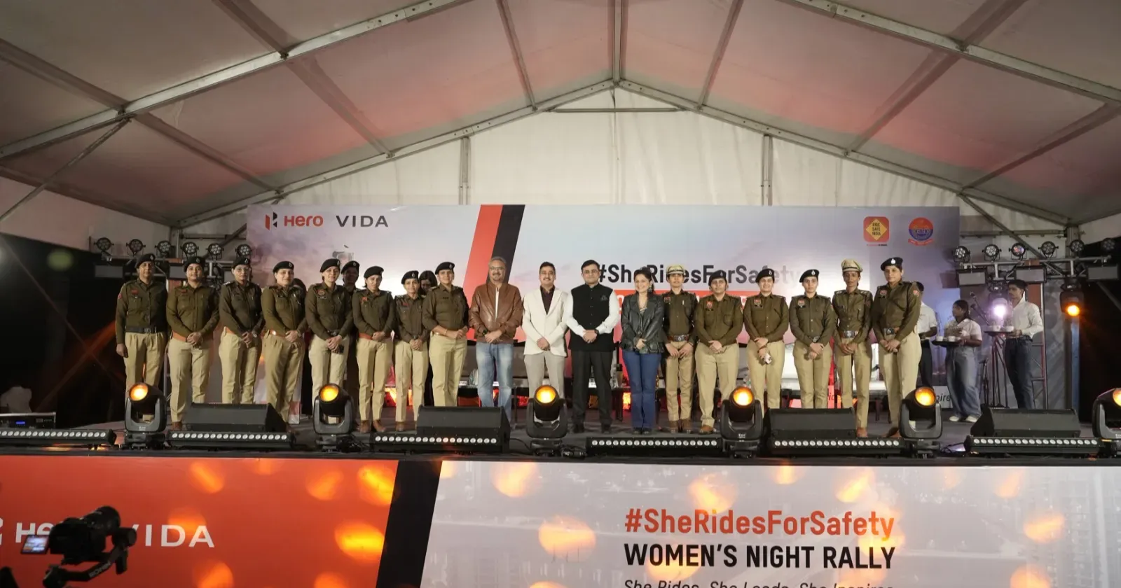 Hero MotoCorp, Haryana Police Partner for Women’s Night Road Safety Rally