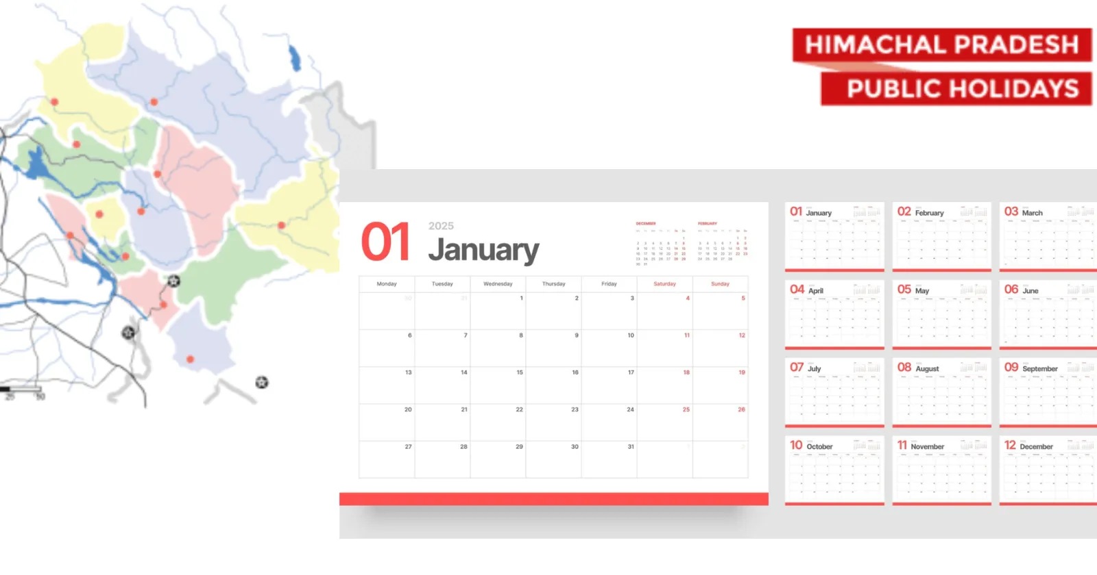 Himachal Pradesh Public Holiday List 2025