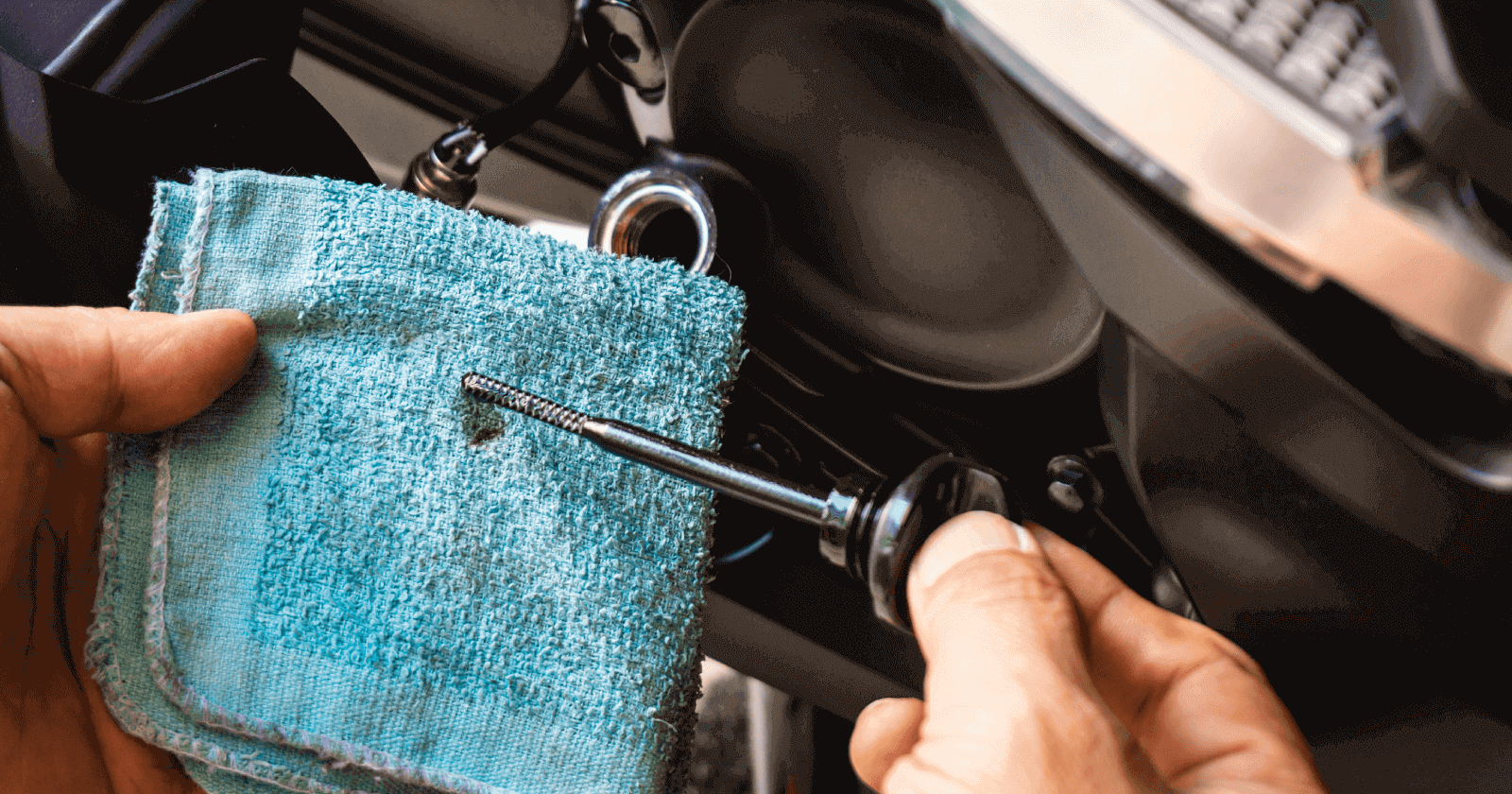How to Check Motorcycle Engine Oil Like a Pro Rider 3 Check Motorcycle Engine Oil