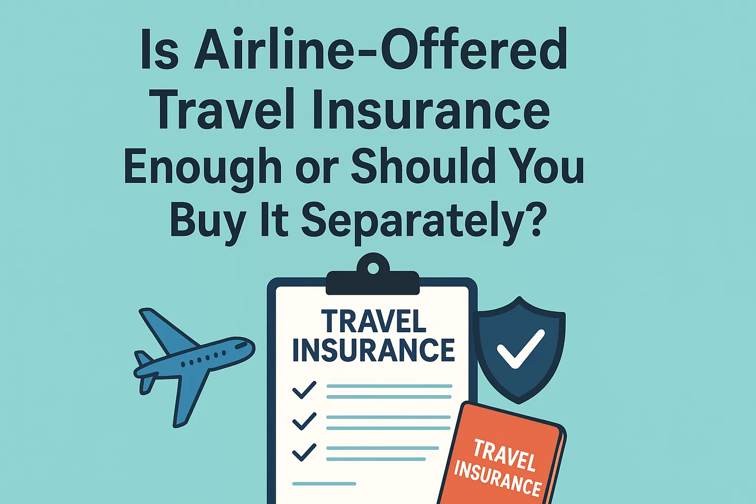 Is Airline-Offered Travel Insurance Enough or Should You Buy It Separately?
