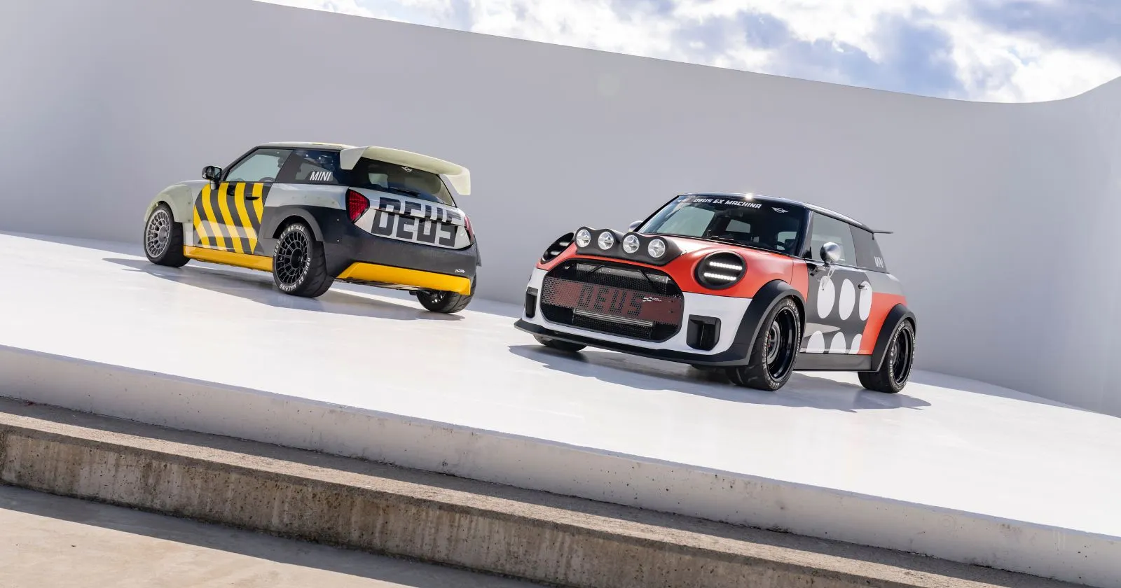 MINI Unveils Two Bespoke JCW x Deus Ex Machina Concept Cars at IAA Munich
