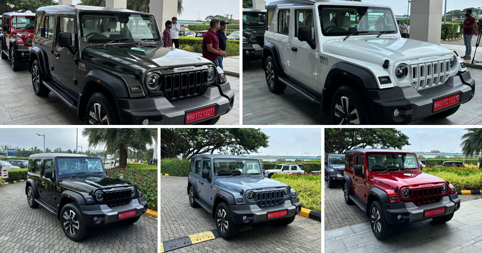 Mahindra Thar 4x4 Colors Mahindra Thar 4x4 Colors