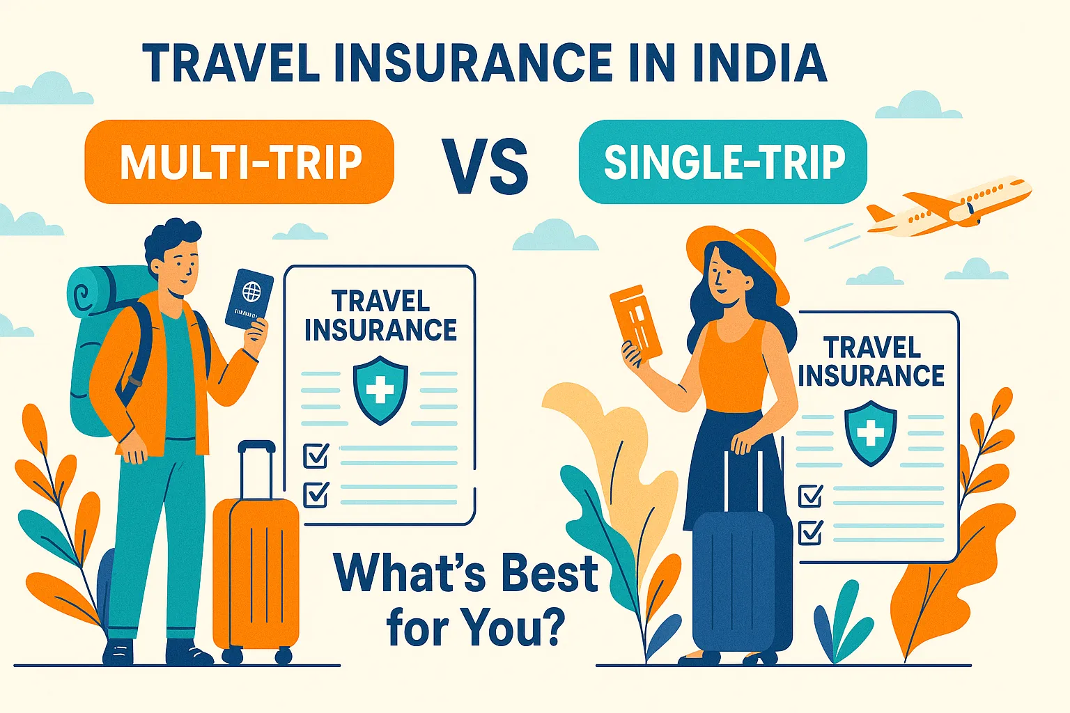 Multi-Trip vs Single-Trip Travel Insurance in India: What’s Best for You?