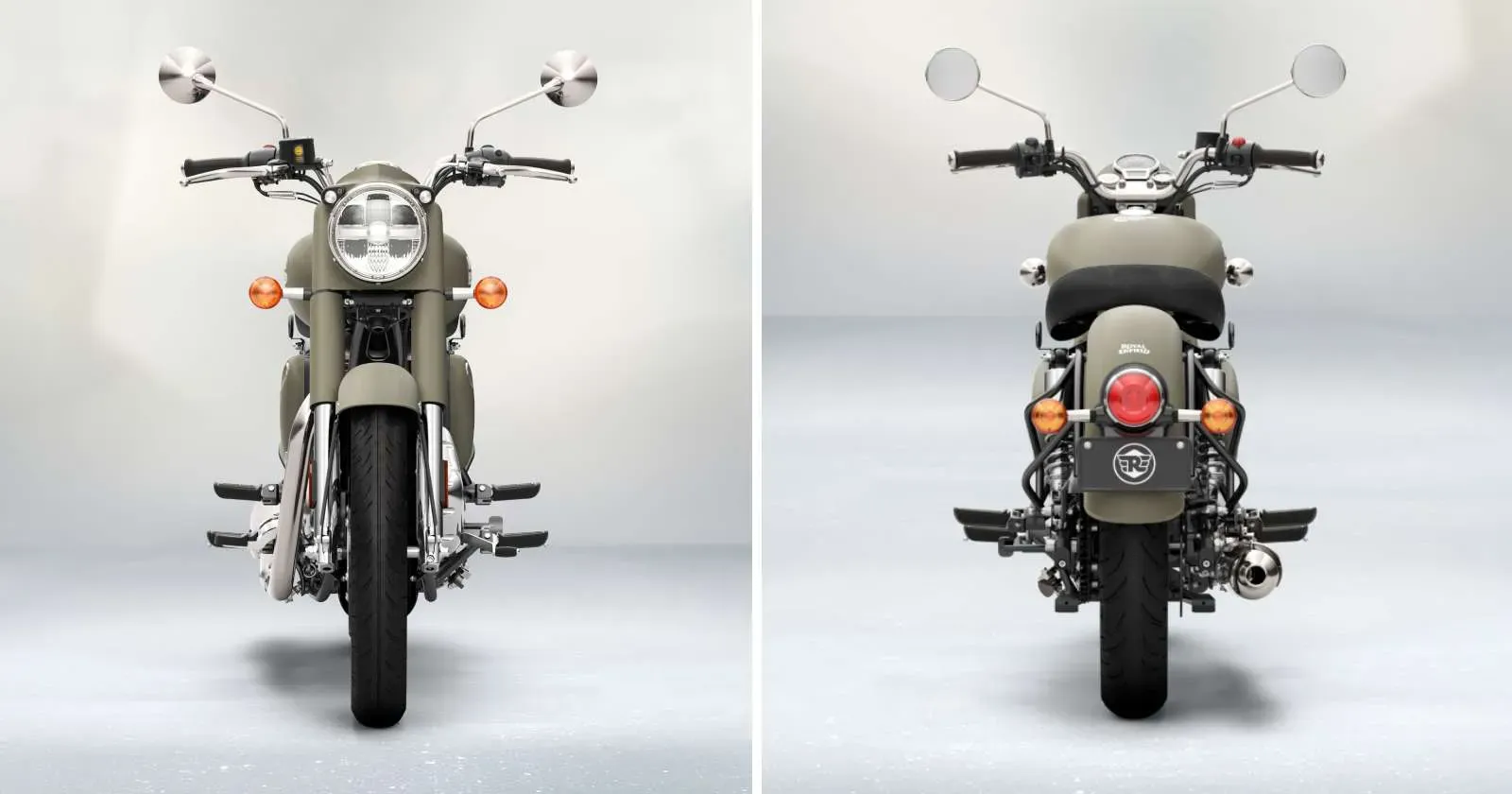 Royal-Enfield-Classic-350-Gorkha-Edition-front-rear.webp