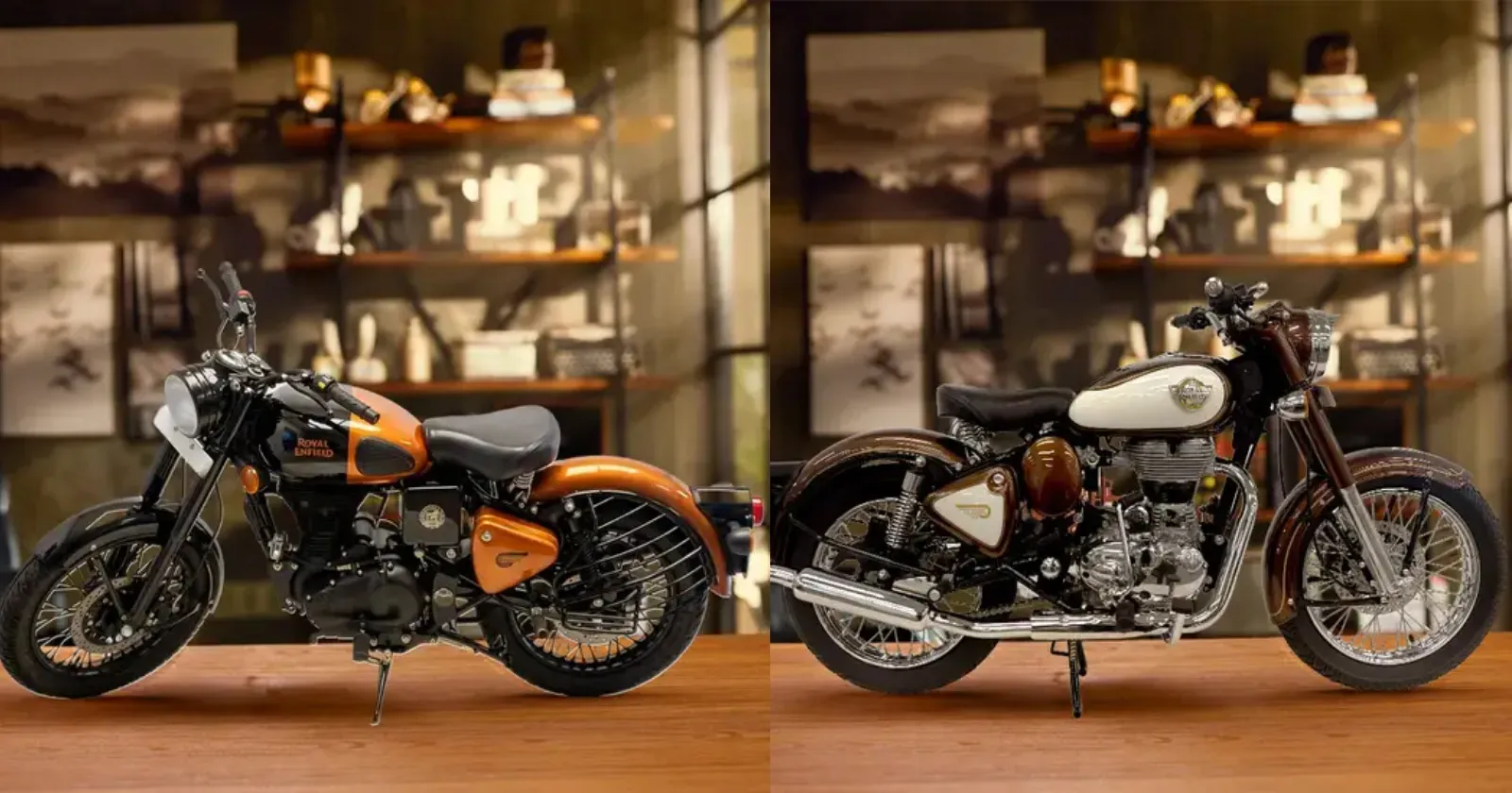 Royal Enfield Classic 500 scale models.webp