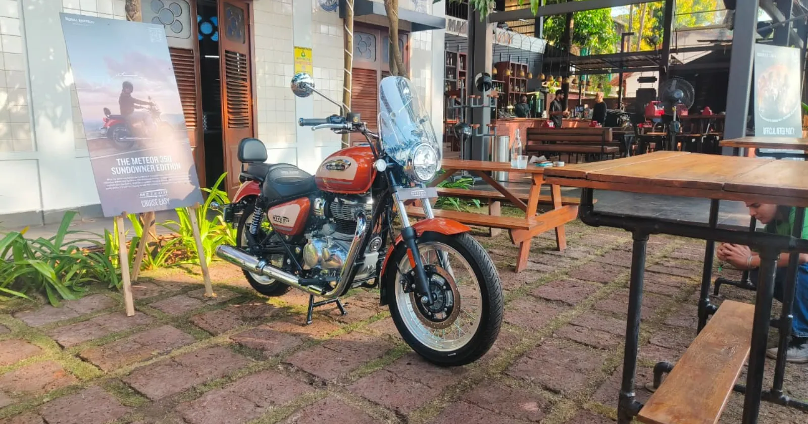 Royal Enfield Meteor 350 ‘Sundowner Orange’ Launched At ₹2.18 Lakh