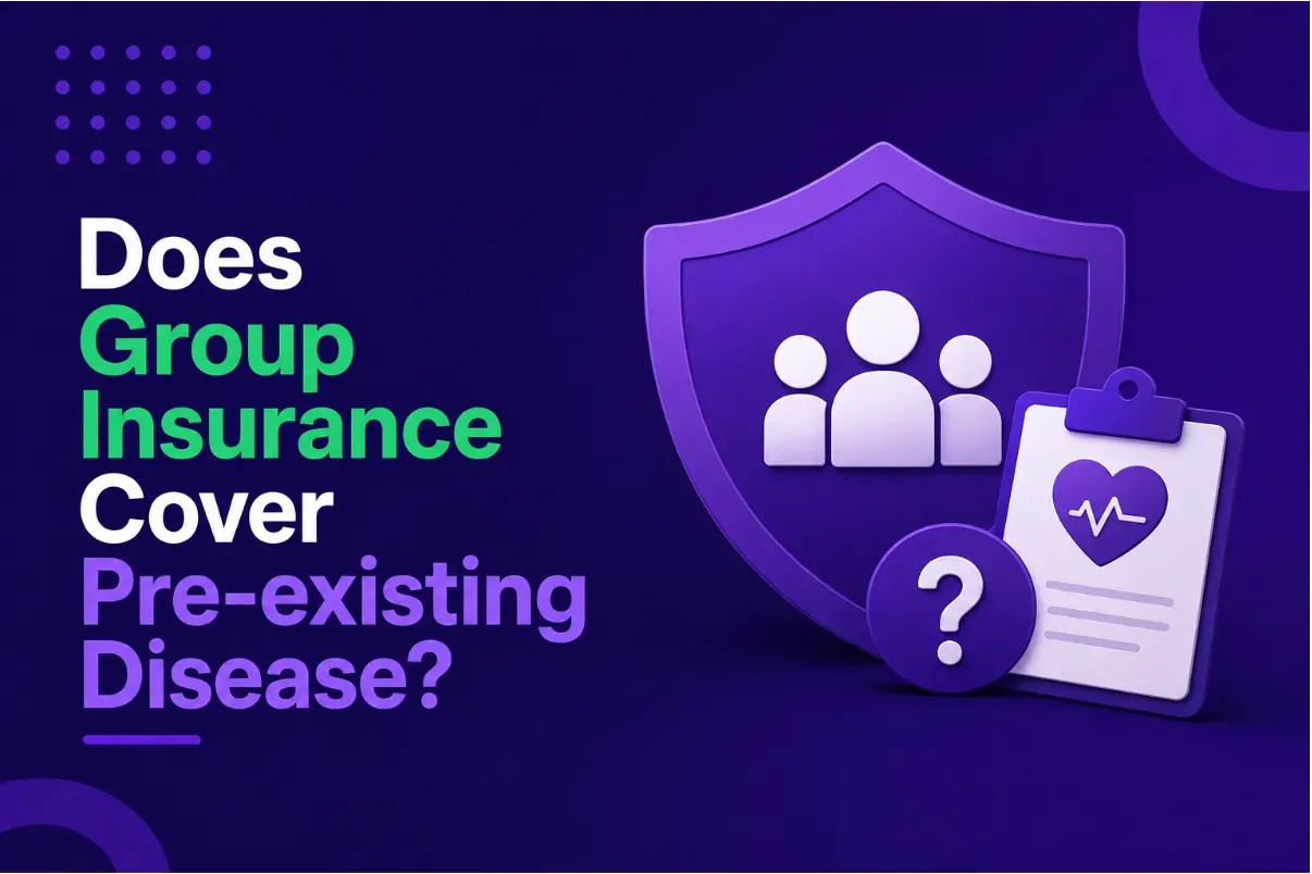 Does Group Health Insurance Cover Pre-existing Disease?