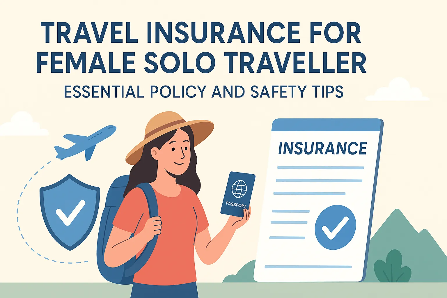 Travel Insurance for Female Solo Traveller: Essential Policy and Safety Tips