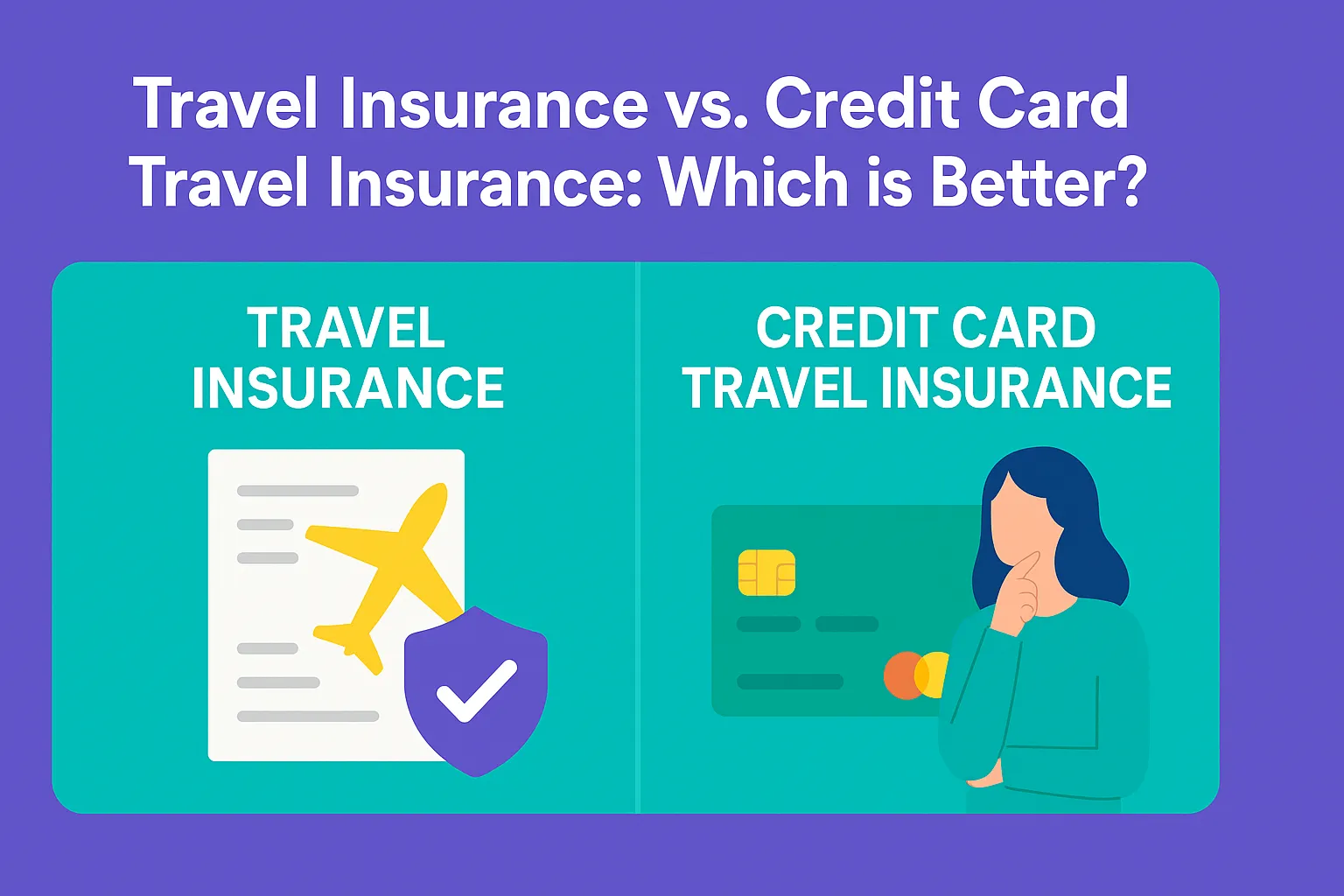 Travel Insurance vs. Credit Card Travel Insurance: Which is Better?