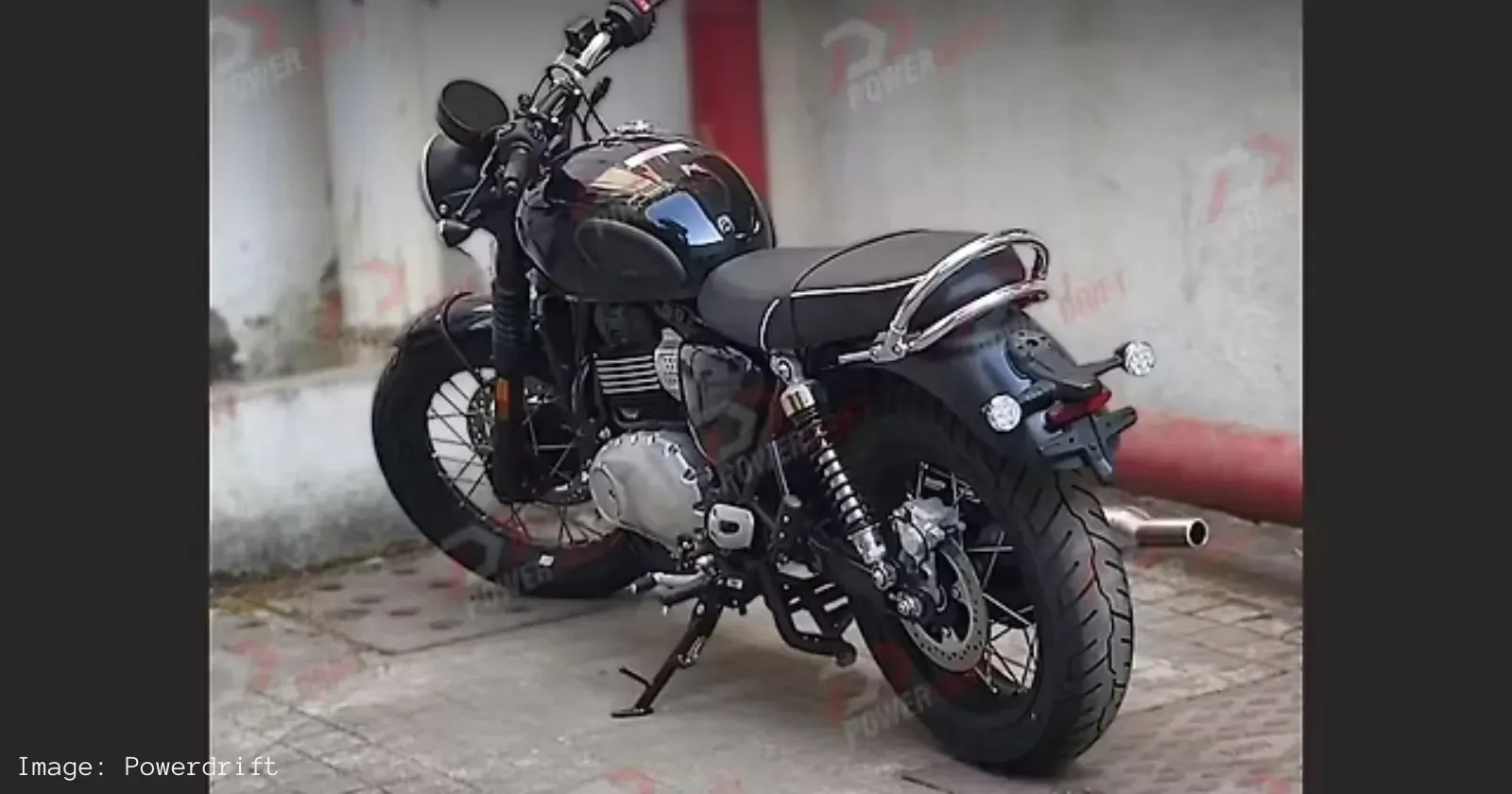 Triumph Bonneville 400 Spotted In India