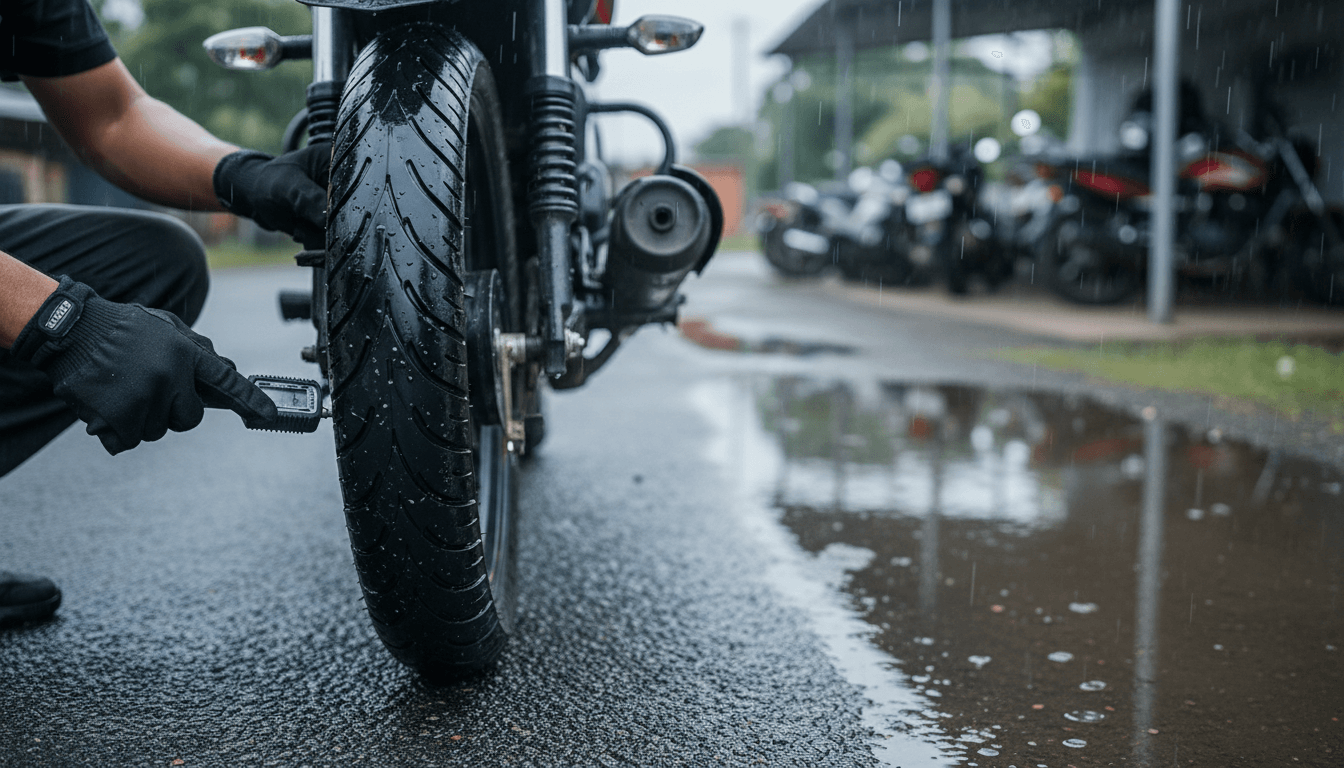 What Are the Most Effective Monsoon Tyre Care Tips for Your Bike?