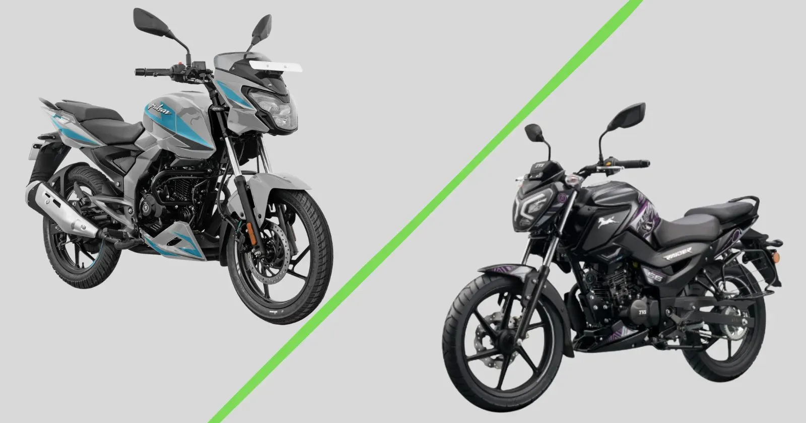 2026 Bajaj Pulsar 125 vs TVS Raider 125