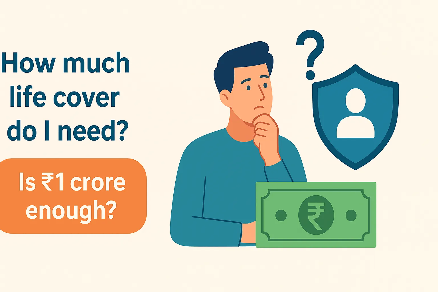 How much life cover do I need? Is ₹1 crore enough?