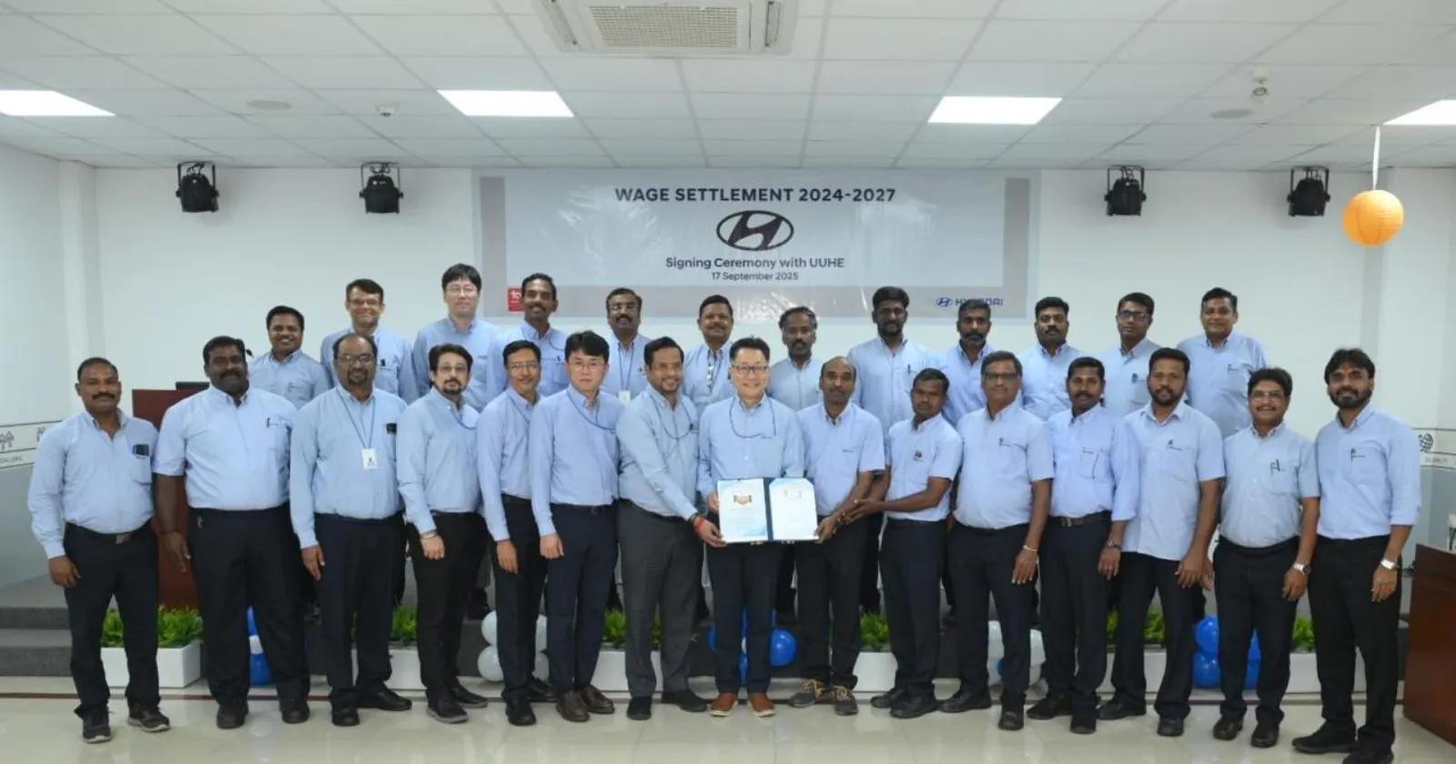 Hyundai Motor India Inks Long-Term Wage Agreement, Staff To Get Rs 31,000 Monthly Hike