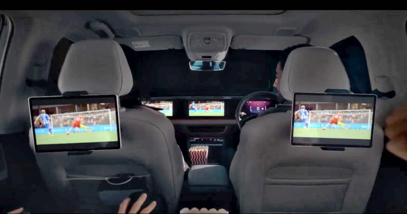 Latest Mahindra XEV 9S Teasers Confirm Rear Seat Screens, Dolby Atmos, More Features