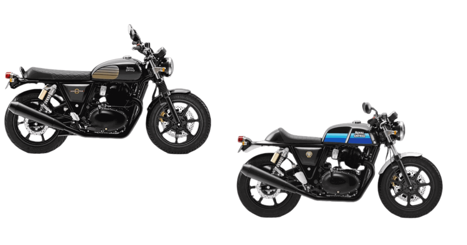 Royal Enfield Continental GT 650 Vs Royal Enfield Interceptor 650 Royal Enfield Continental GT 650 Vs Royal Enfield Interceptor 650