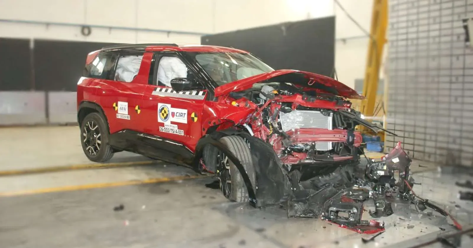 Tata Sierra Aces Bharat NCAP Crash Test With 5 Stars