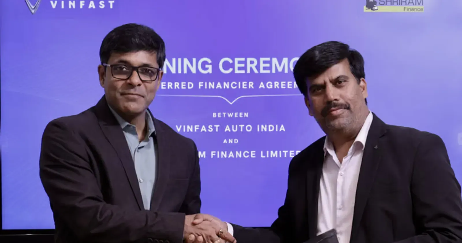 vinfast mou Shriram Finance.webp